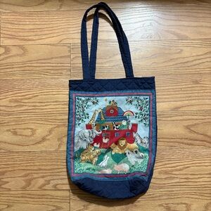 Vintage Noah’s Ark Tote Bag